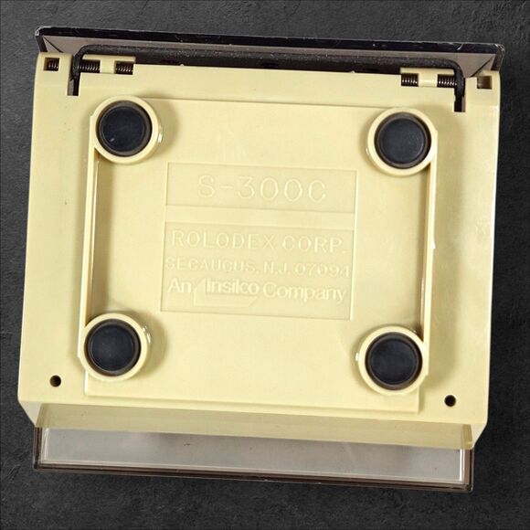 Vintage Rolodex Petite S-300C Covered Card File w/ A–Z Tabs & Blank Cards USA - Picture 7 of 16